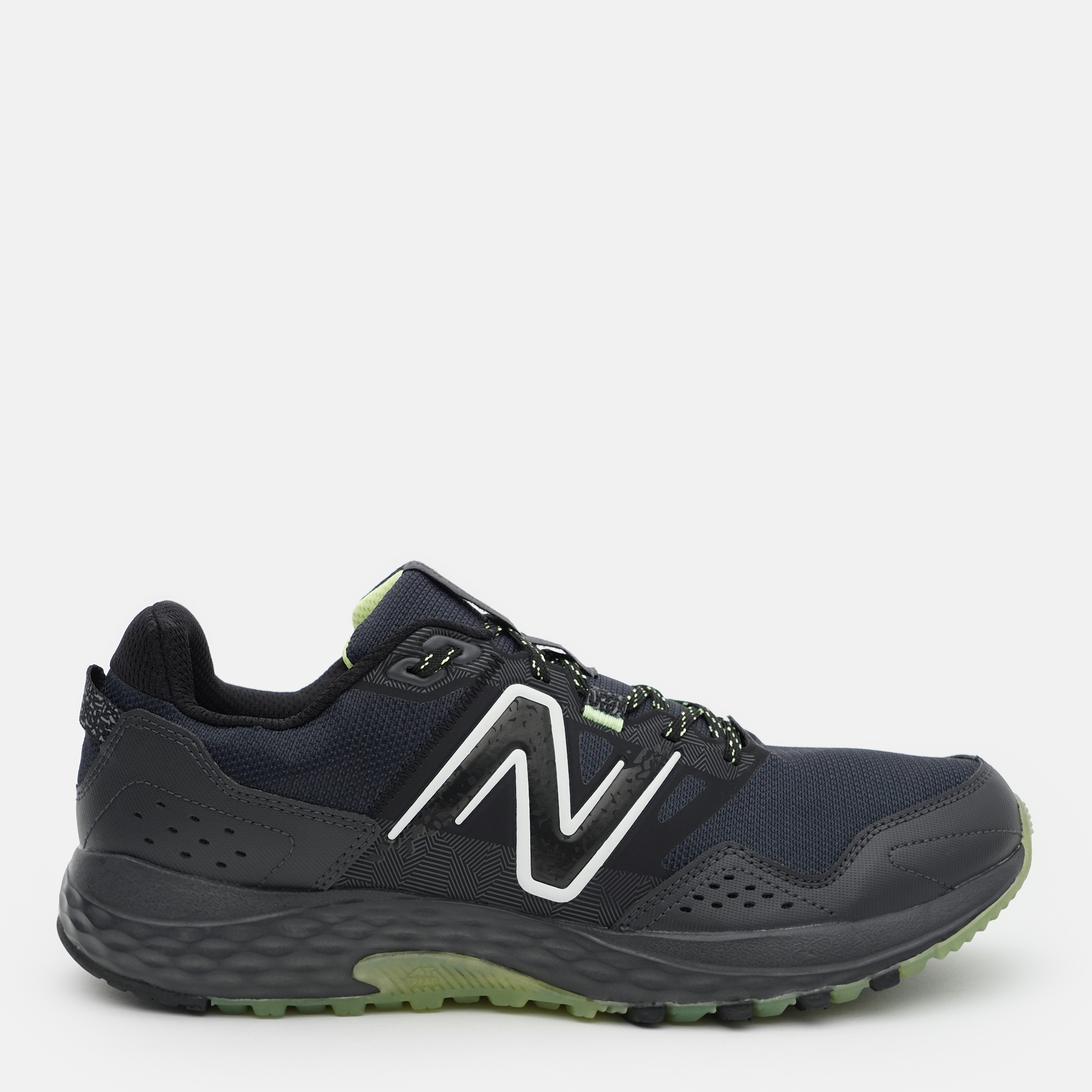 Акція на Чоловічі кросівки для бігу New Balance Т 410 MT410GK8 44.5 (10.5US) 28.5 см Чорний/Зелений від Rozetka