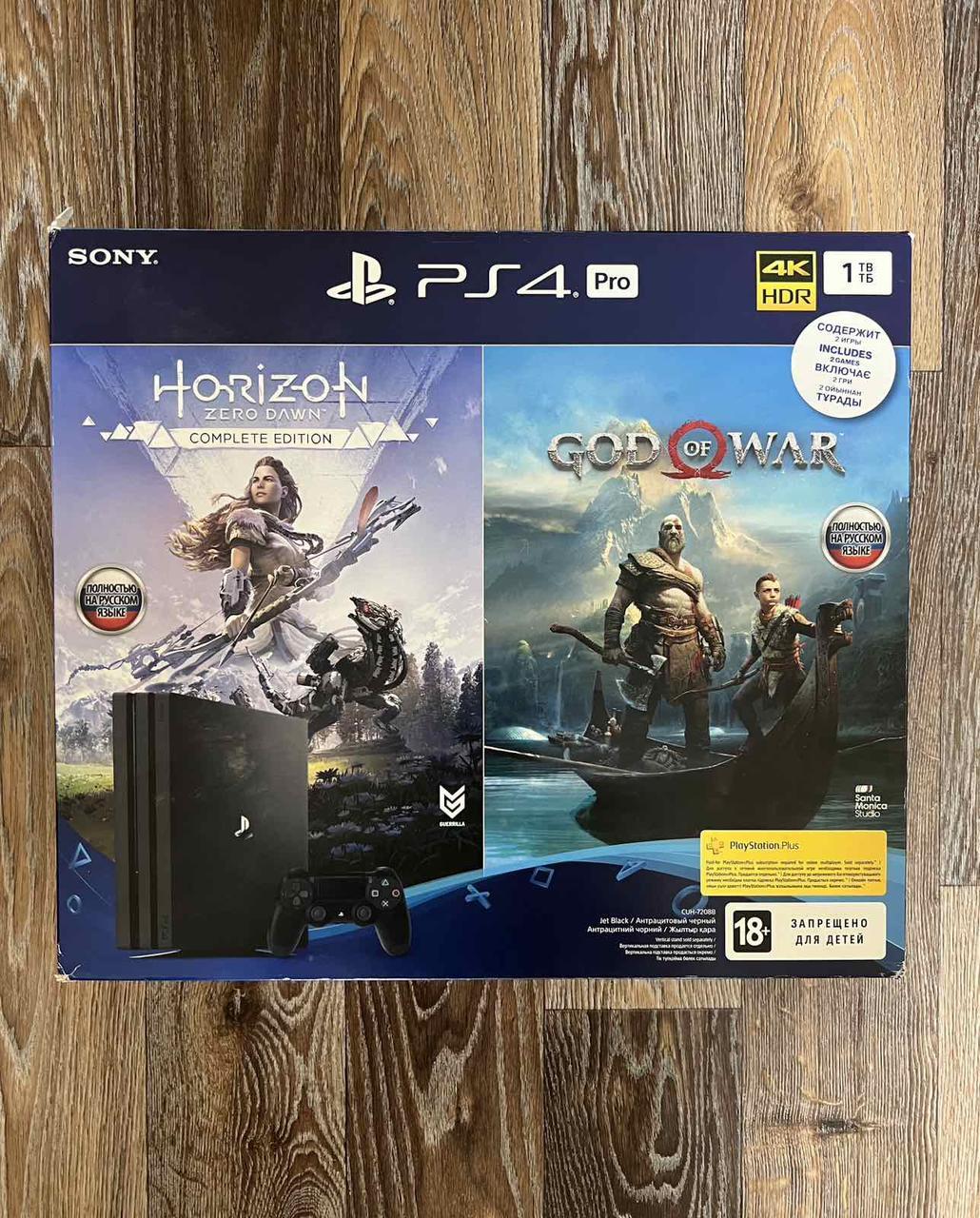 КОНСОЛЬ SONY PLAYSTATION 4 PRO (PS4 PRO) BLACK + 2 ігри ! Б/В – фото ...