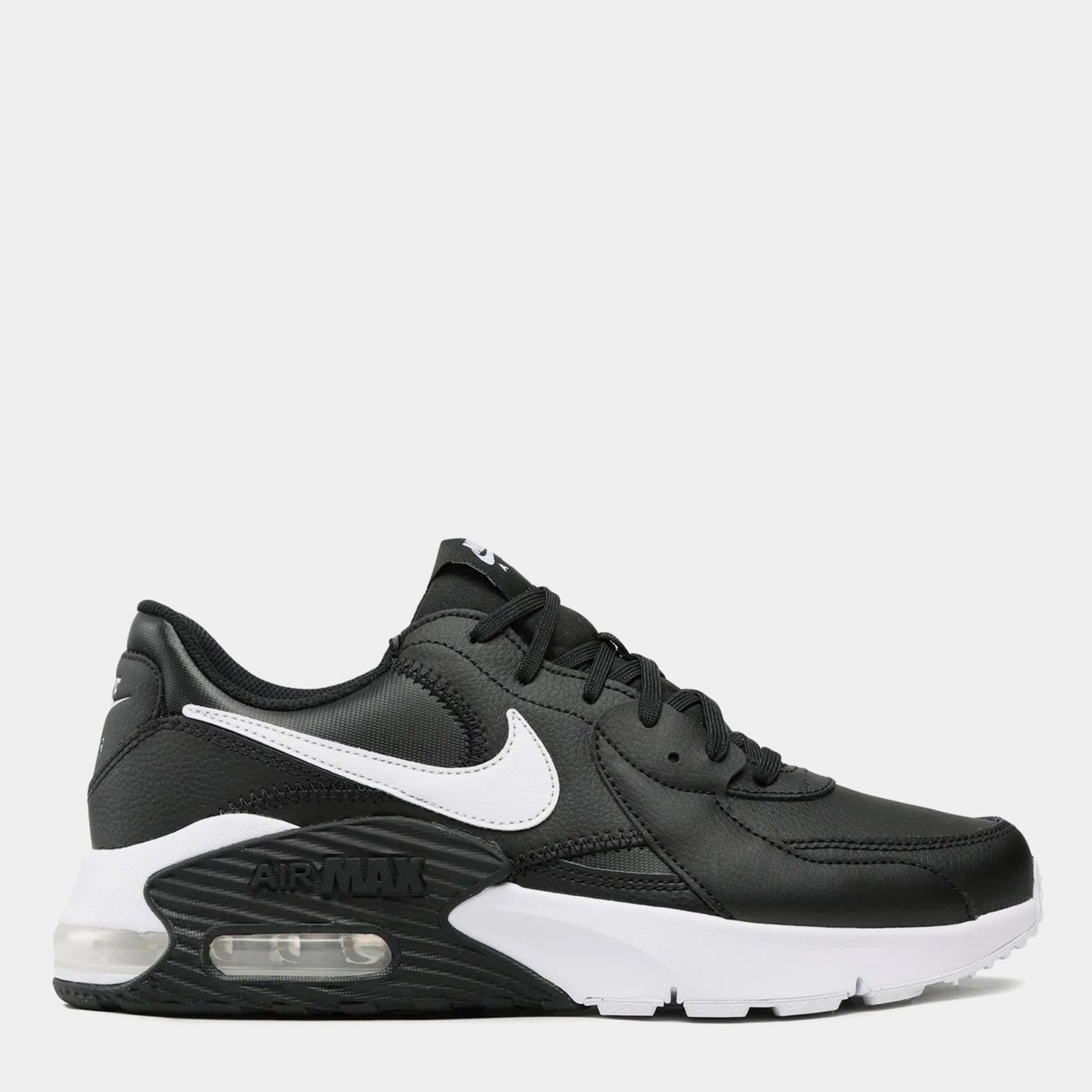 Акція на Чоловічі кросівки Nike Air Max Excee Leather DB2839-002 41 (8US) 26 см Black/White-Black від Rozetka