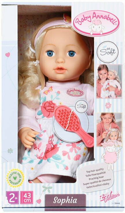 Zdjęcia - Lalka Zapf  bobas Baby Annabell Sophia 43 cm  