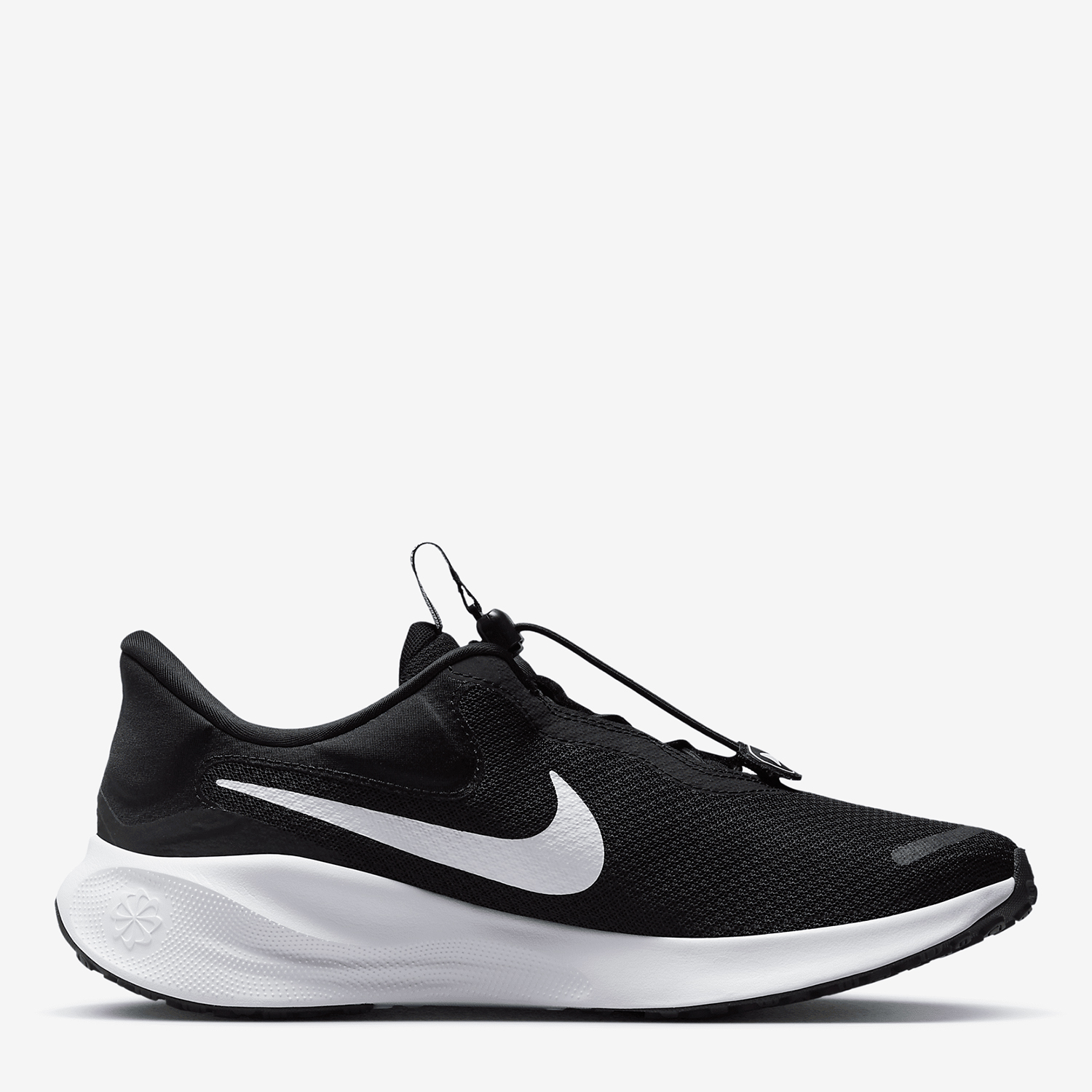 Акція на Чоловічі кросівки для бігу Nike Revolution 7 Easyon FQ4112-001 44 (10US) 28 см Black/White від Rozetka