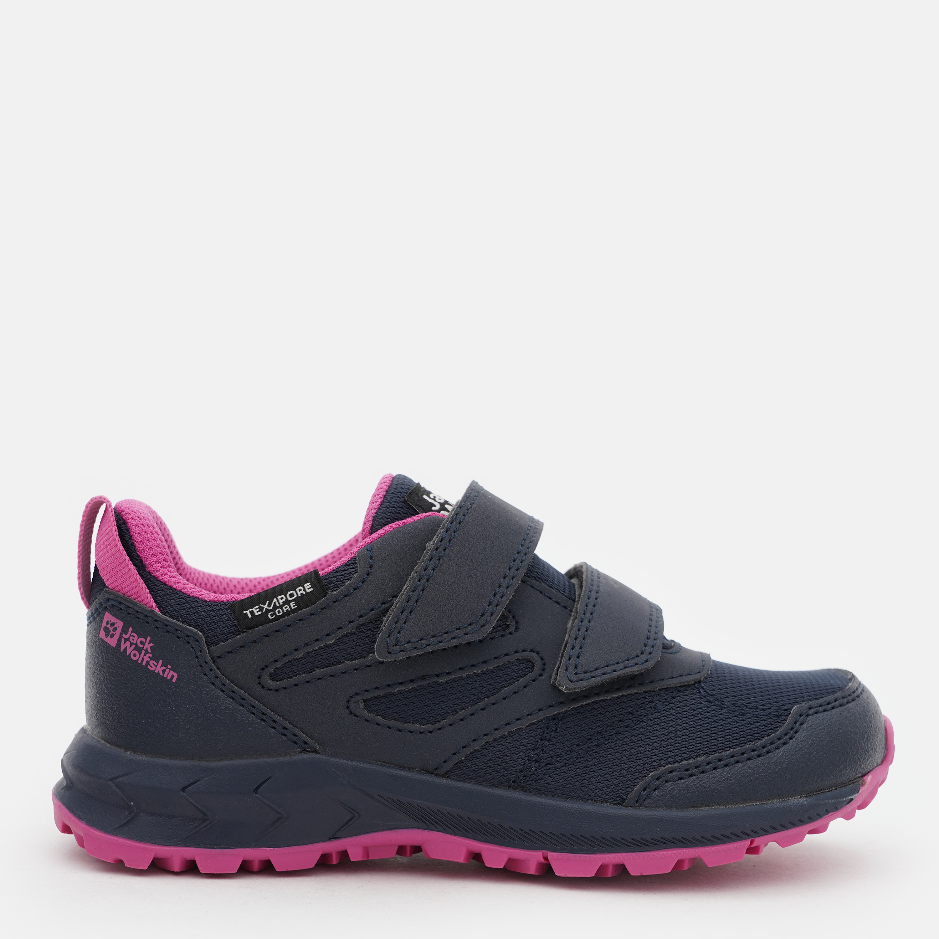 Акція на Дитячі кросівки для дівчинки Jack Wolfskin Woodland Texapore Low Vc K 4046351-1239 30 (11.5UK) Синій/Рожевий від Rozetka
