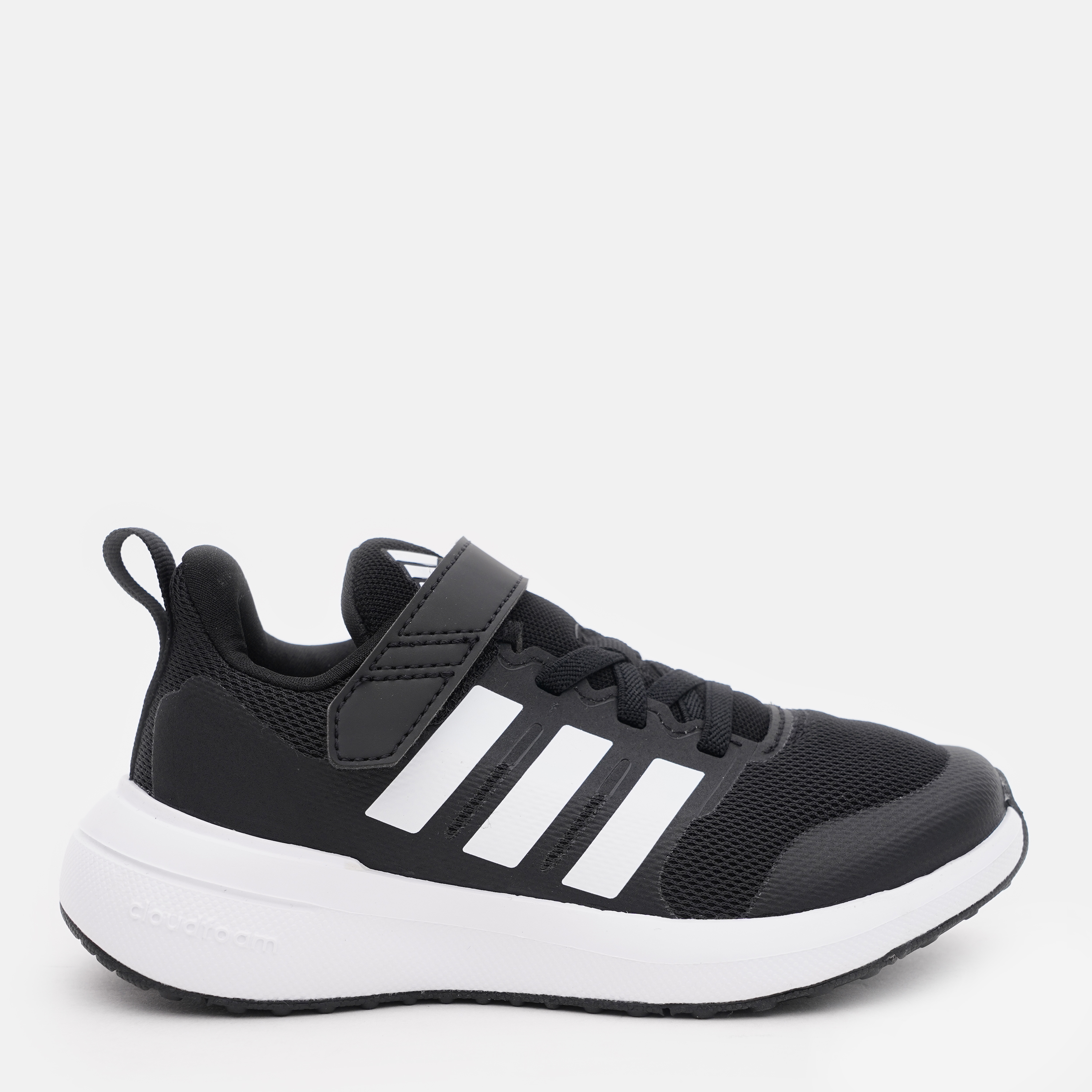 Акция на Дитячі кросівки для хлопчика Adidas Fortarun 2.0 El K IG5387 28.5 Core Black от Rozetka