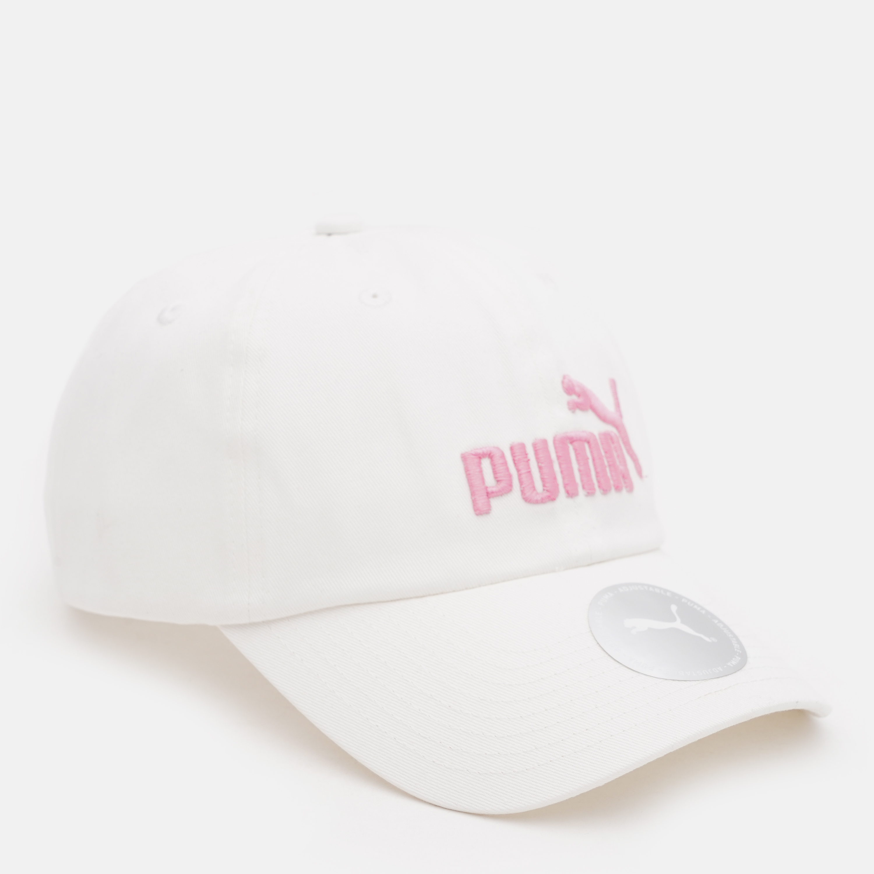 Акция на Кепка Puma ESS No.1 BB Cap 02435716 One Size White-Pink Lilac от Rozetka