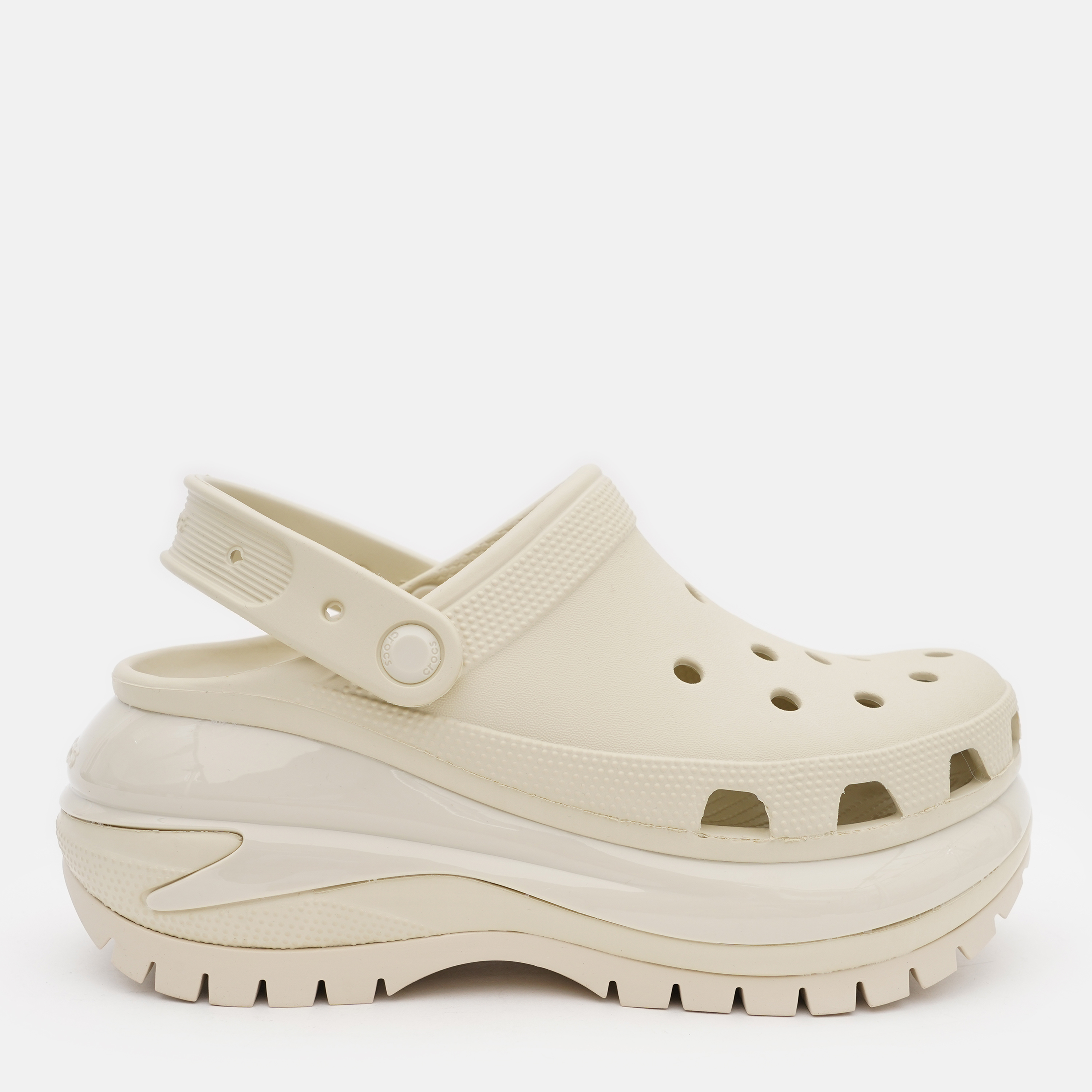 Акція на Жіночі крокси Crocs Classic Mega Crush Bone 207988-2Y2 39-40 (M7/W9) 25 см Бежеві від Rozetka