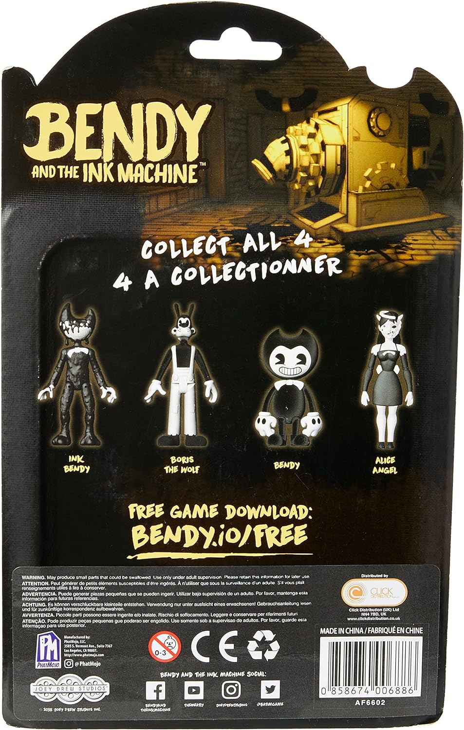 Бенди фигурка Bendy the Ink wolf Бенди Борис Волк Ink Machine чернильная  машина – фото, отзывы, характеристики в интернет-магазине ROZETKA от  продавца: Kidsboх | Купить в Украине: Киеве, Харькове, Днепре, Одессе,  Запорожье,