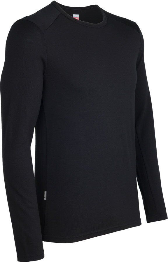 

Термофутболка мужская Icebreaker 260 Tech Long Sleeve Crewe Black L (100 483 001 L)