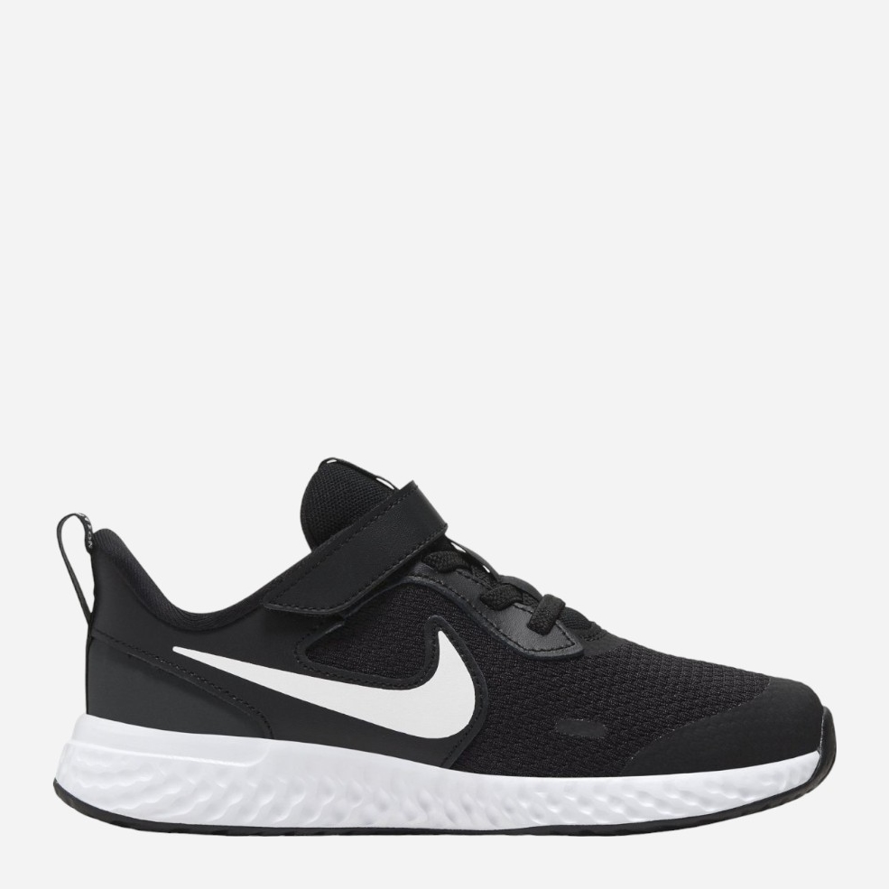 Акція на Дитячі кросівки для хлопчика Nike Revolution 5 (GS) BQ5672-003 27.5 Чорні від Rozetka