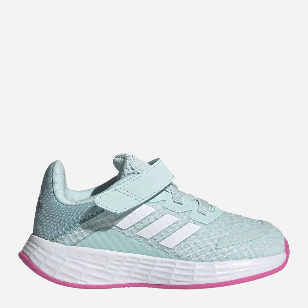 Акція на Дитячі кросівки для дівчинки adidas Duramo Sl I GW2234 23 М\'ятні від Rozetka