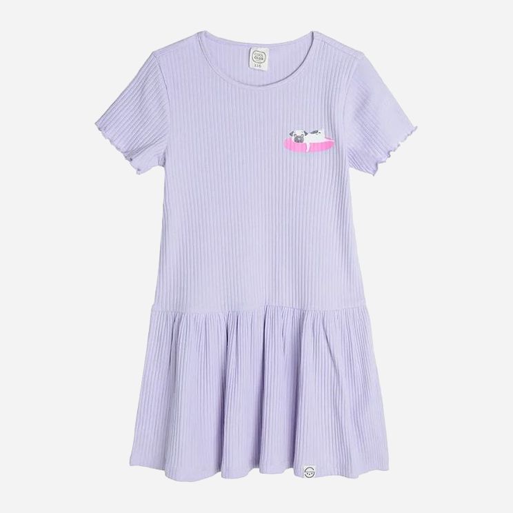 Акція на Дитяча сукня для дівчинки Cool Club CCG2413740 122 см Фіолетова від Rozetka
