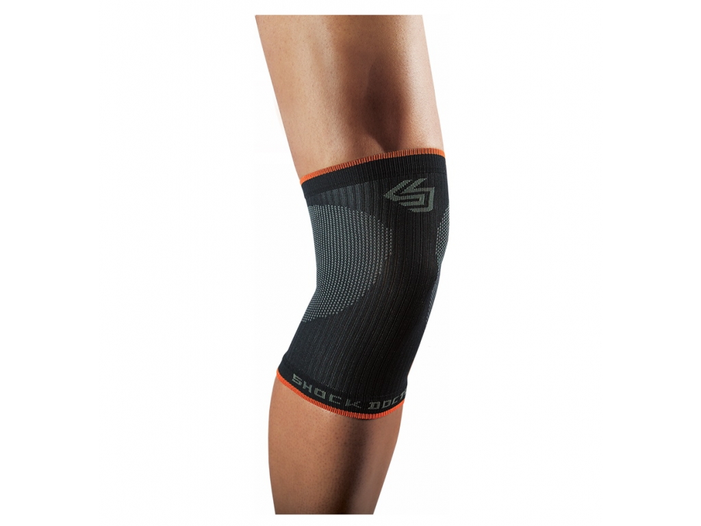 

Компрессионный наколенник SHOCK DOCTOR SVR Compression Knee Sleeve XL чёрный/серый (4740)