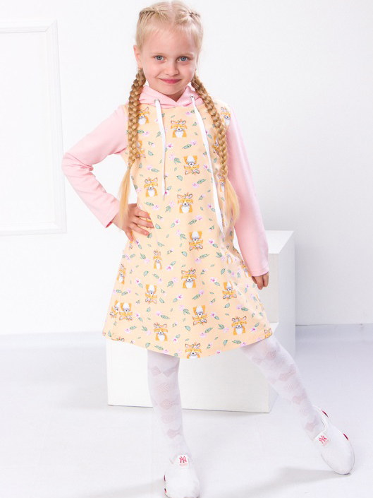 Акция на Дитяче плаття для дівчинки Носи своє 6182-055 134 см Лисичка/Сакура (p-5645-81748) от Rozetka