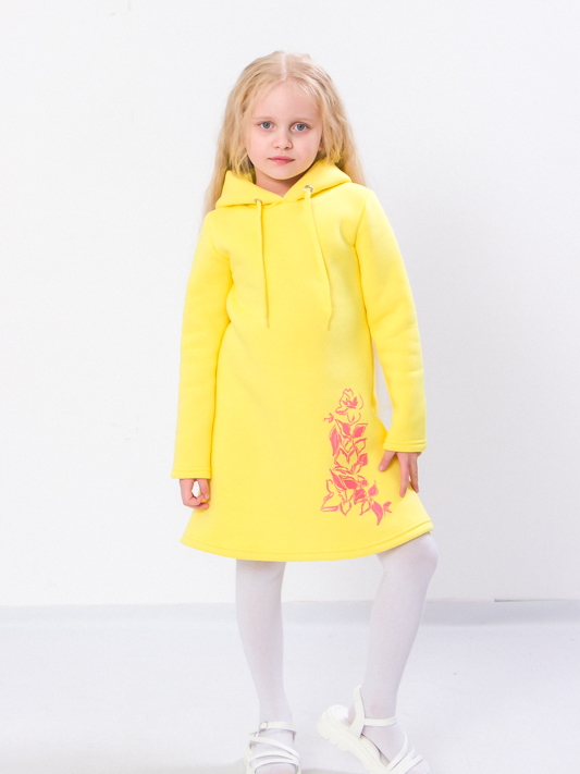 Акція на Дитяче плаття для дівчинки Носи своє 6182-025-33 110 см Жовте (Квіти) (p-7396-93225) від Rozetka
