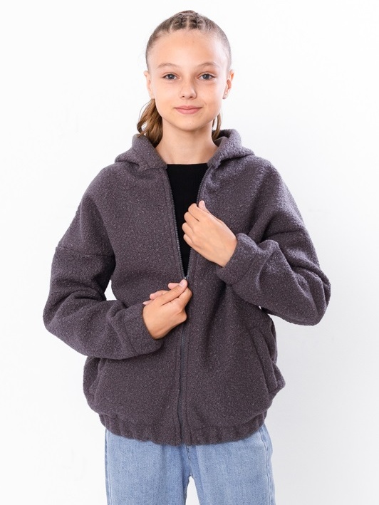 Акція на Підліткова демісезонна куртка для дівчинки Носи своє 6411-130-1 152 см Темно-сіра (p-12379-137698) від Rozetka