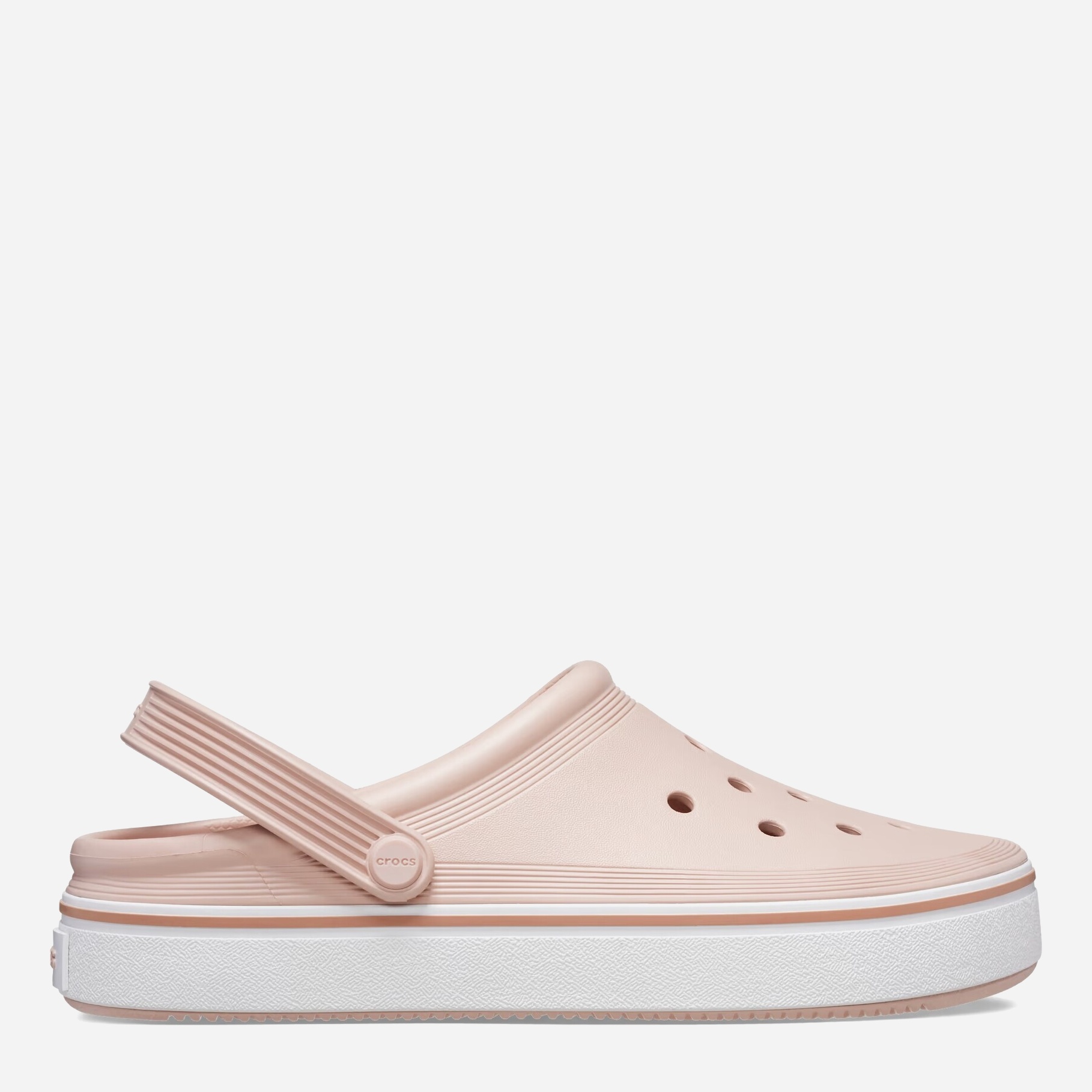 Акція на Жіночі крокси Crocs Crocband Clean Off Court Clog 208371-6TY-M4/W6 36-37 22 см Pink Clay від Rozetka