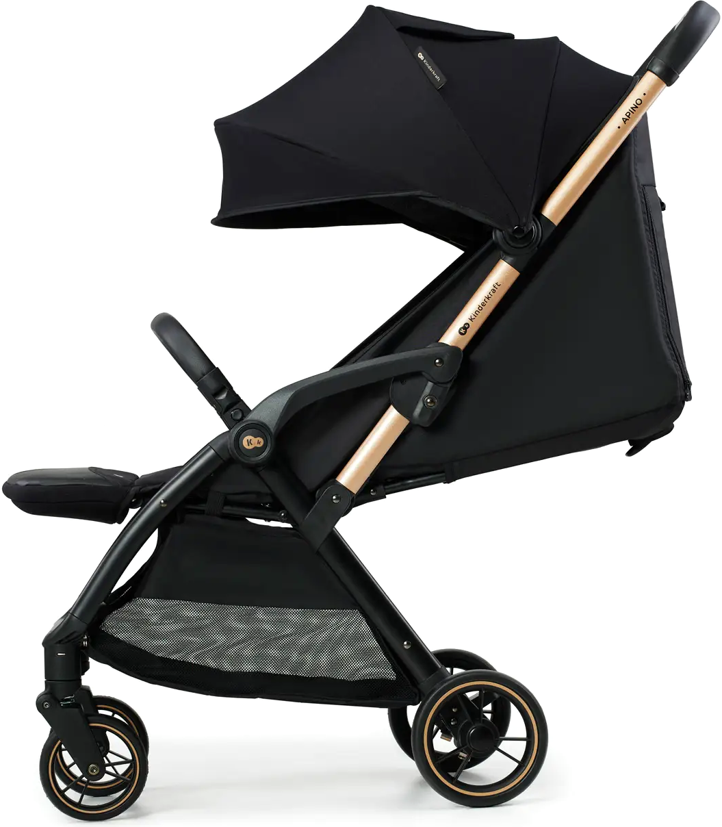 фото Прогулочная коляска KinderKraft Apino Raven Black (KSAPIN00BLK0000)