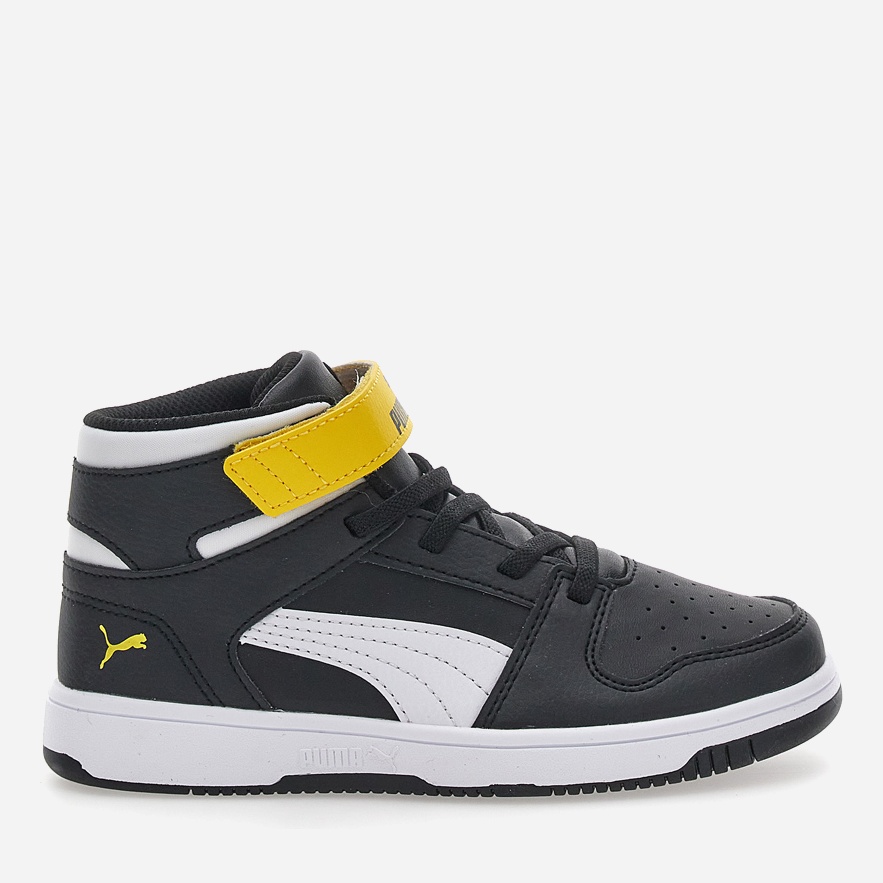 Акція на Підліткові демісезонні черевики для хлопчика Puma Rebound Layup SL V 37048812 35 (2.5) Чорні від Rozetka