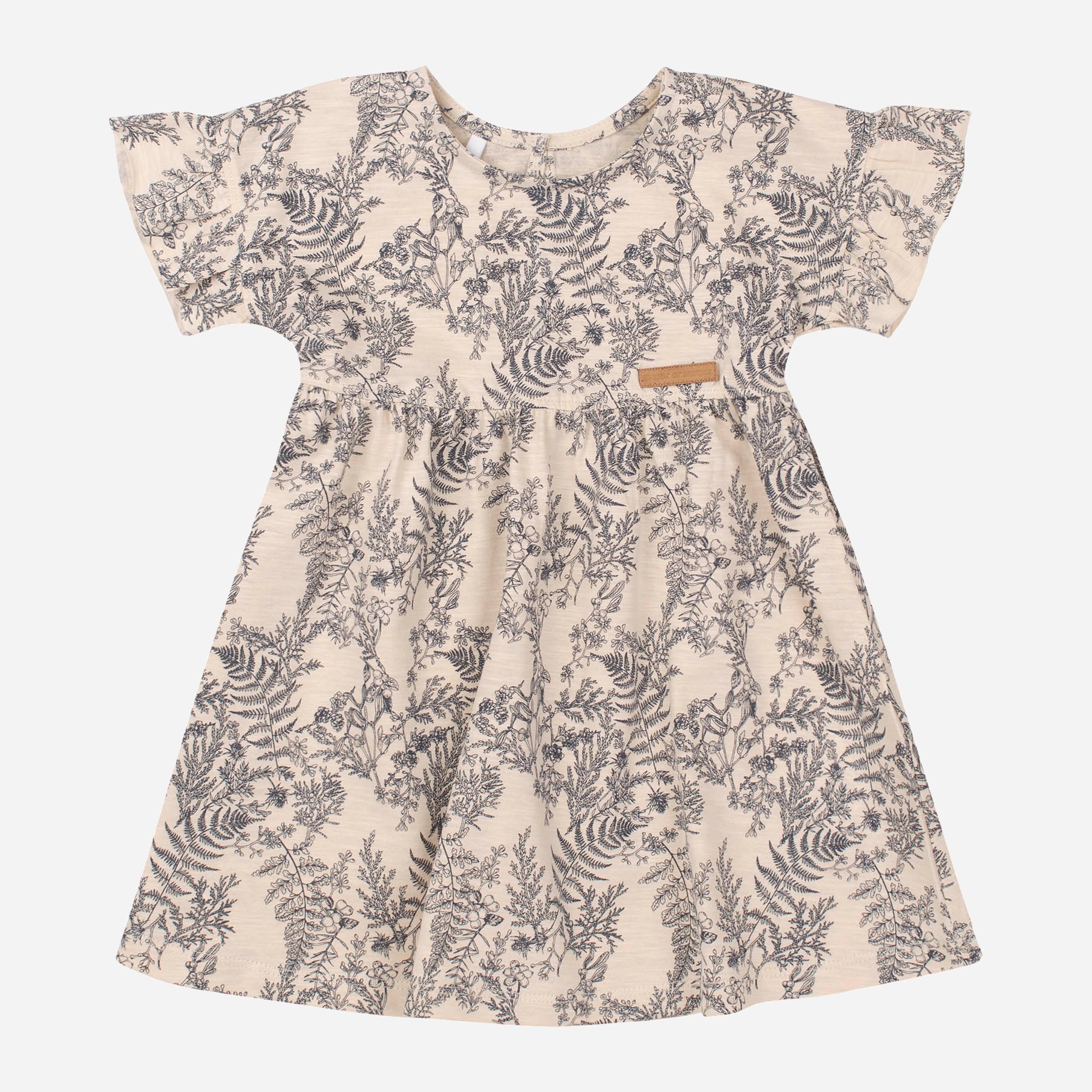 Акція на Дитяче літнє плаття для дівчинки Бембі Rythm Of Nature PL389-201 92 см Молочне (14389321037.201) від Rozetka