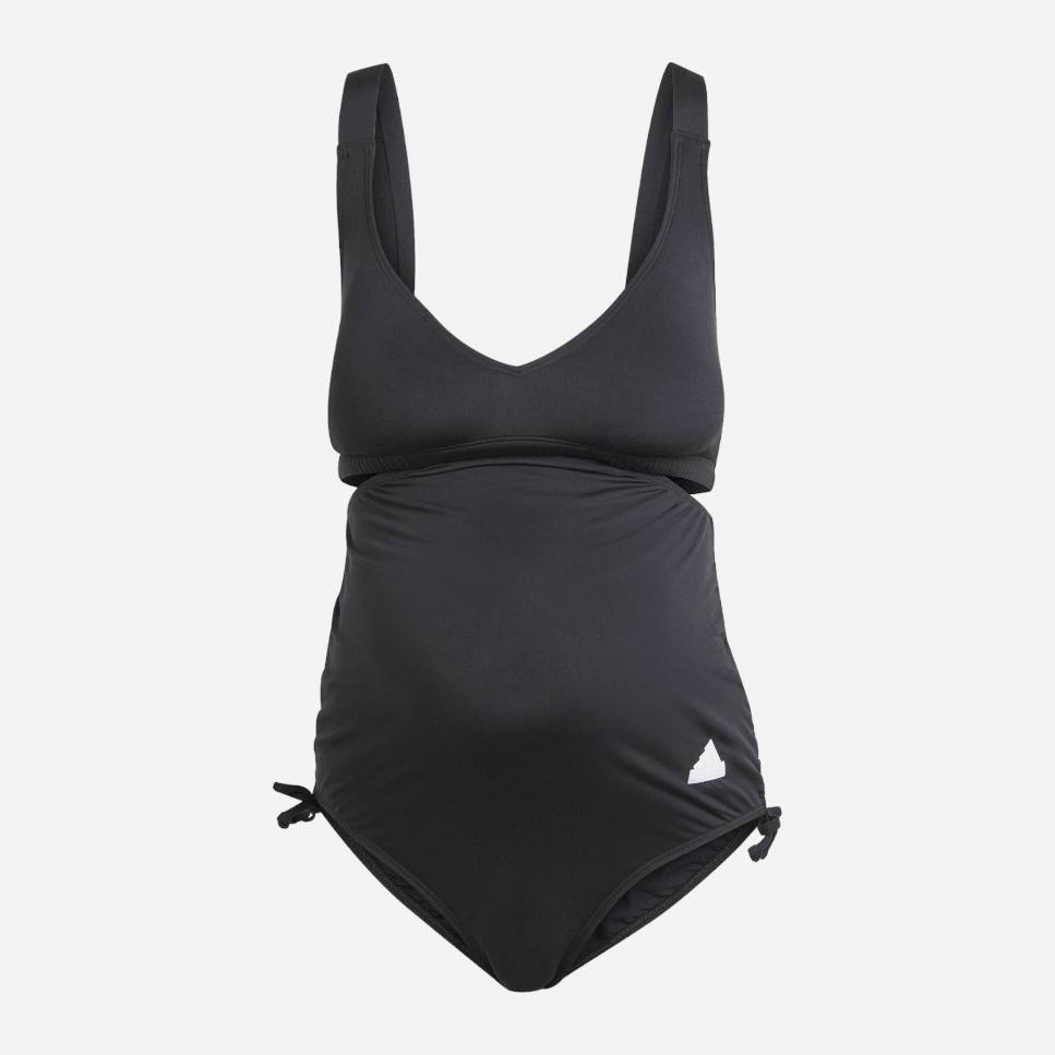 Акція на Купальник суцільний жіночий для вагітних Adidas Mat Swimsuit IP6516 M Чорний від Rozetka