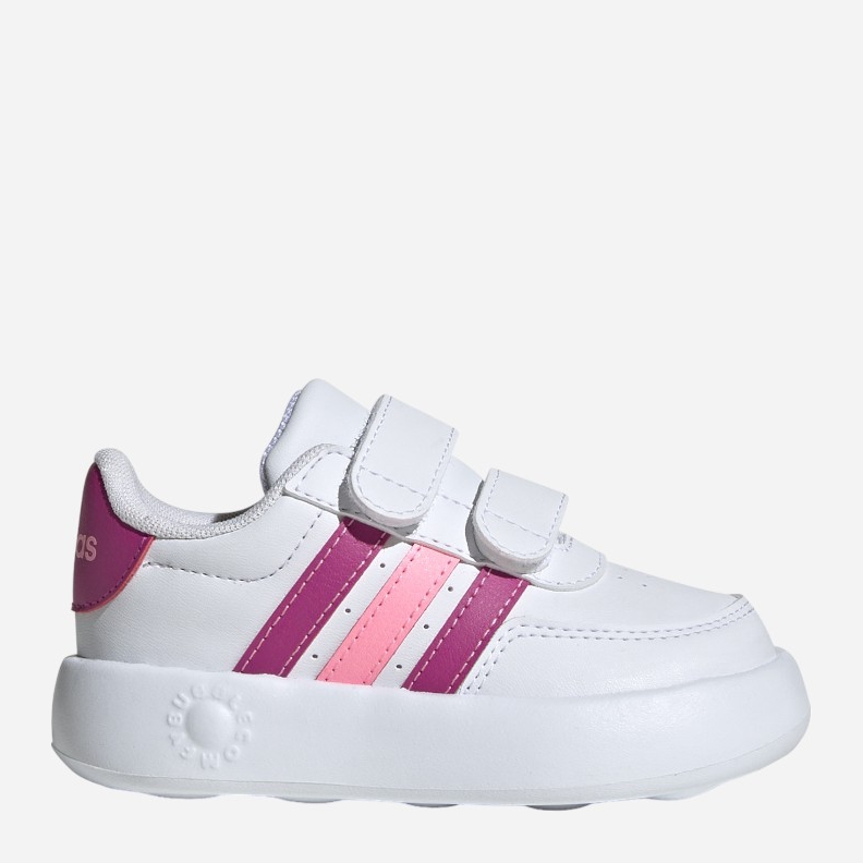 Акція на Дитячі кеди для дівчинки Adidas Breaknet 2.0 Cf I ID5279 25 Білі від Rozetka