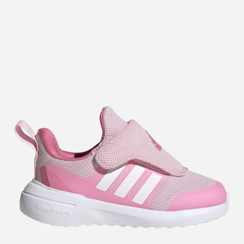 Акція на Дитячі кросівки для дівчинки Adidas Fortarun 2.0 Ac I IG4871 26.5 Рожеві від Rozetka