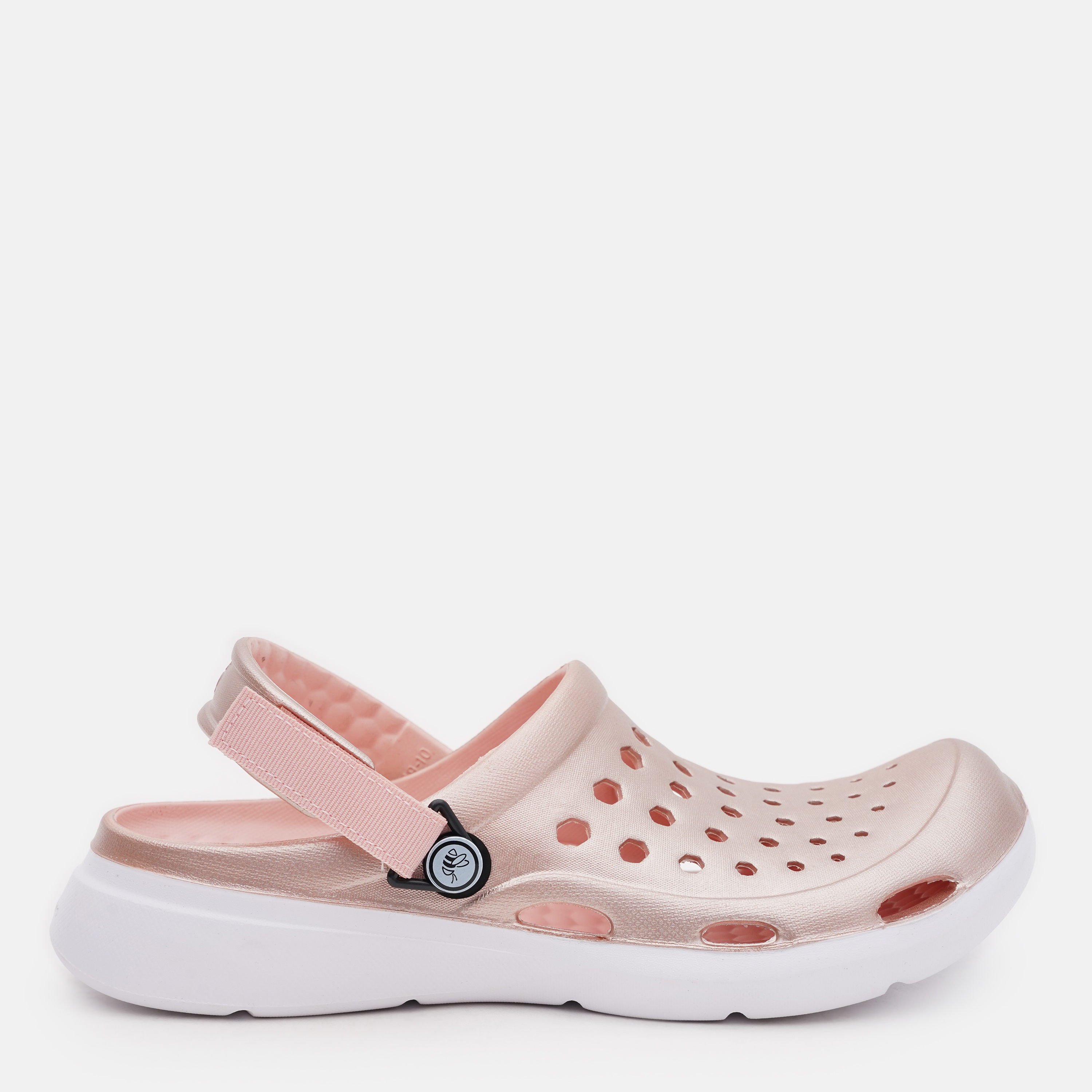 Акція на Жіночі крокси Joybees Modern Clog UAMCG.MRG. 41-42 (W11/M9) 26.3 см Metallic Rose Gold від Rozetka