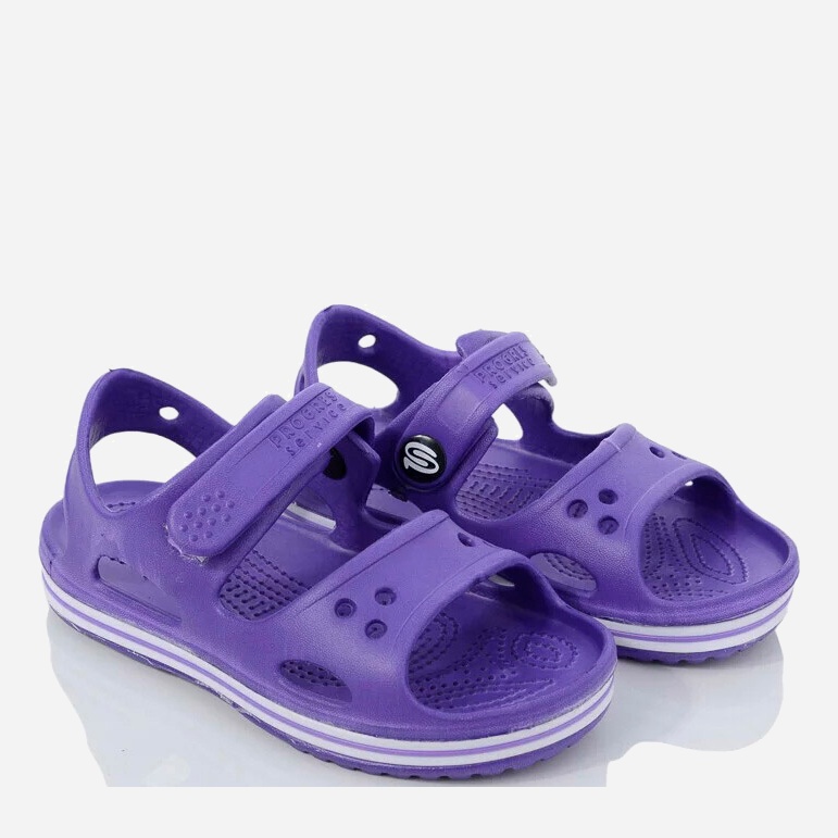 Акція на Дитячі сандалі для дівчинки Progress 307-фіолет 24 Фіолетові від Rozetka