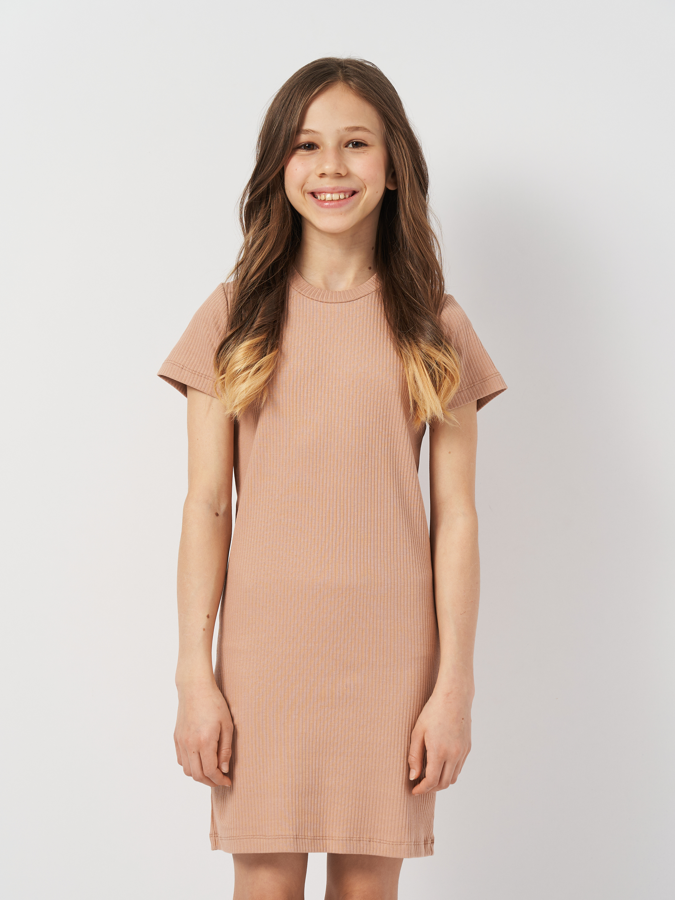 Акція на Дитяче літнє плаття для дівчинки Бембі PL402-G00 122 см Бежеве (14402327442.G00) від Rozetka