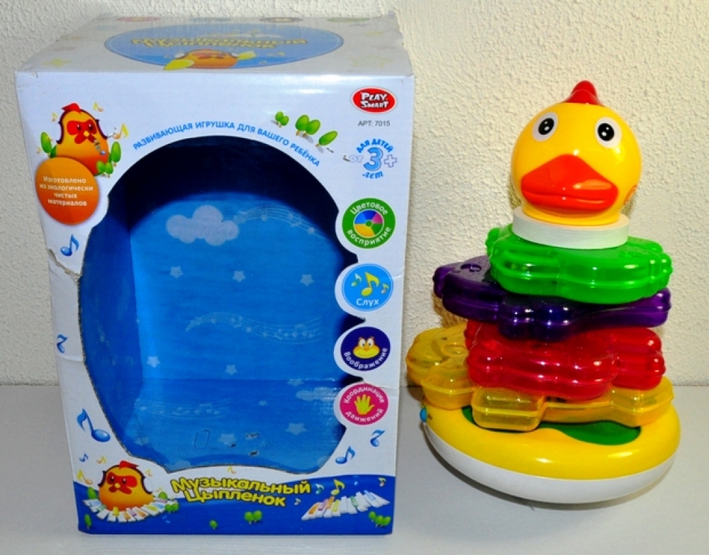 

Муз.цыпленок в коробке Huada Toys (7015)