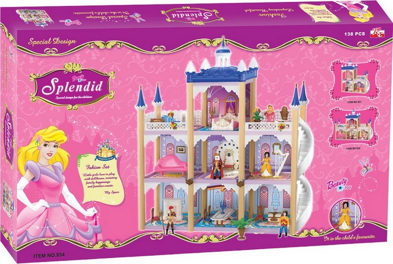 

Дом для принцессы 138 деталей Huada Toys (934)