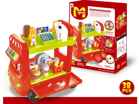 

Тележка макдоналдс на батарейке Huada Toys (W044)