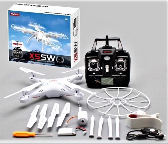 

Квадрокоптер с камерой wifi syma (X5SW)