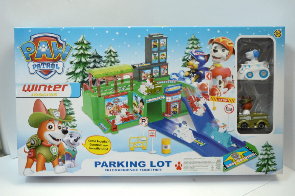 

Трек с горкой Huada Toys «щенячий патруль» (640)