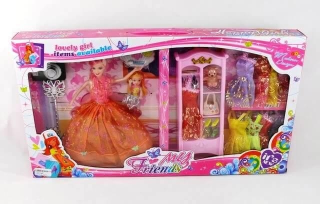 

Кукла с нарядами Huada Toys (132)