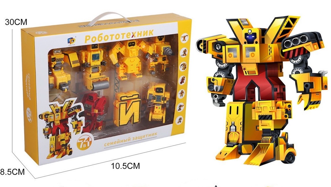 

Трансформер роботехник 7 в 1 Huada Toys (622-093)