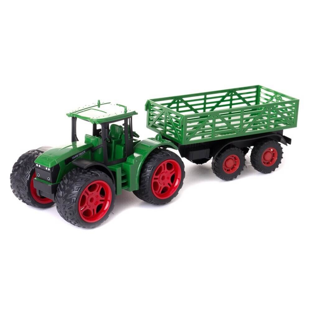 

Инерционный трактор с прицепом Huada Toys (3368-72)