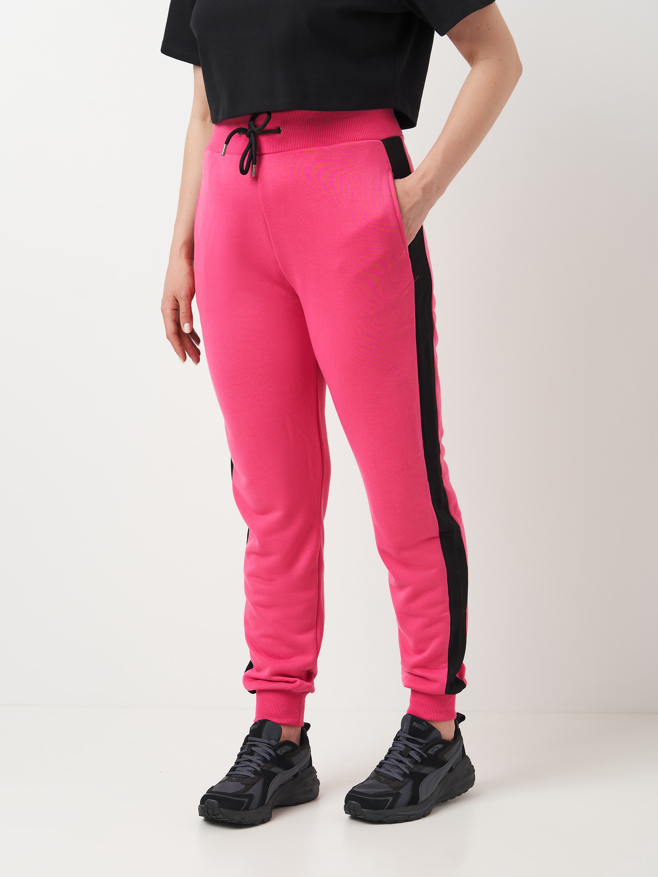 Акція на Спортивні штани жіночі NA-KD 1018-004282-0269 40 Рожеві від Rozetka