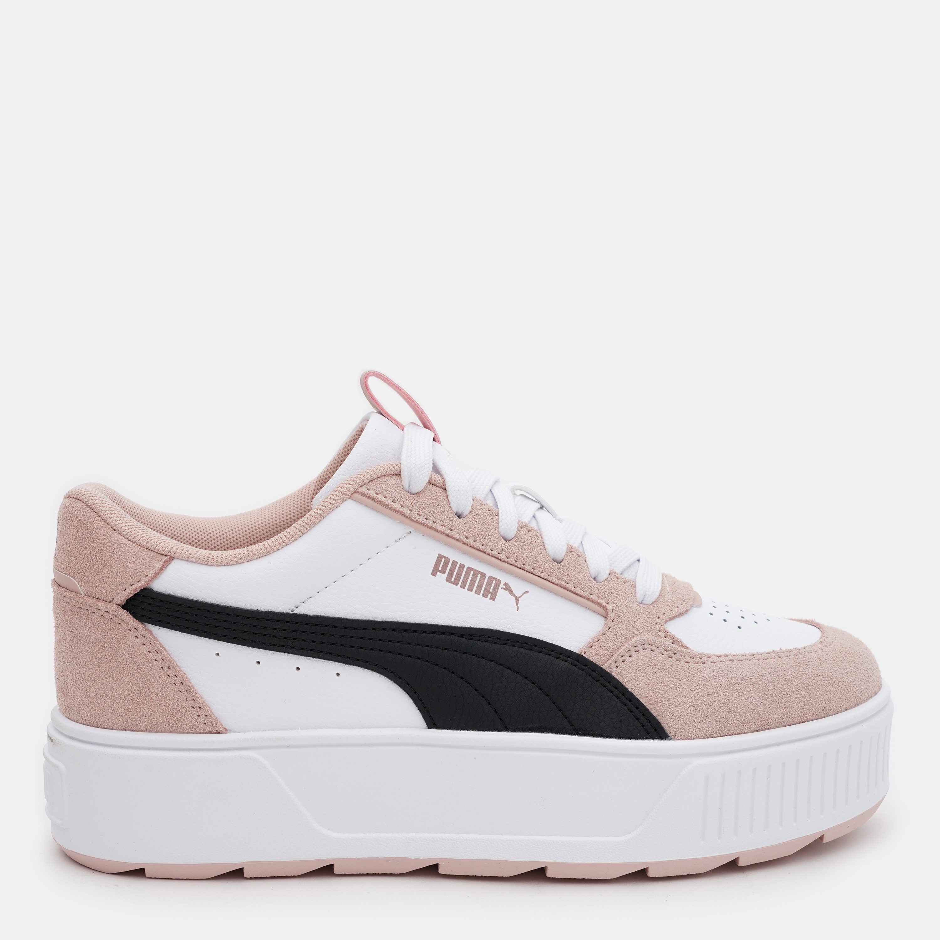 Акція на Жіночі кеди низькі Puma Karmen Rebelle SD 39510002 38.5 (5.5UK) 24.5 см Білий/Чорний/Світло-рожевий від Rozetka