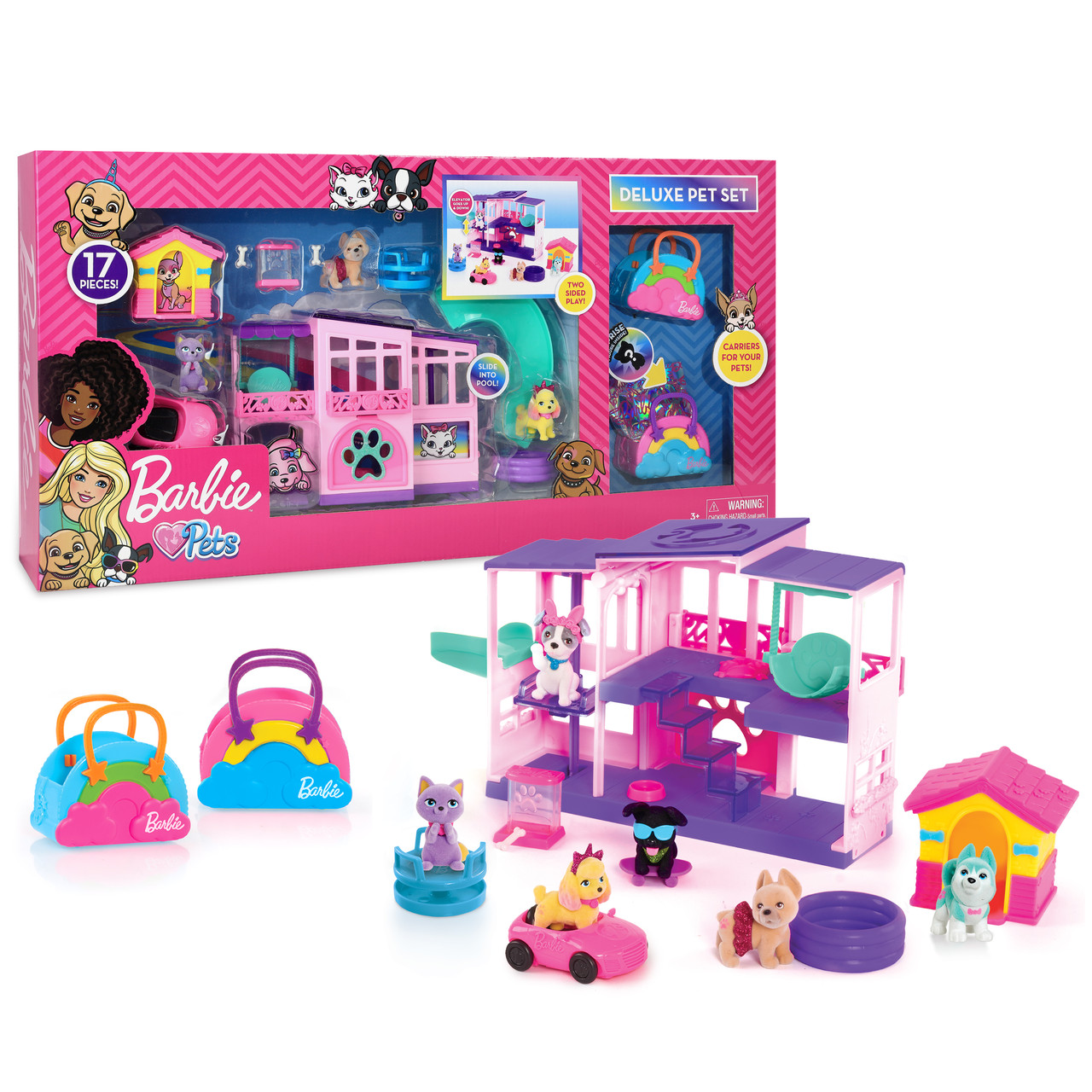 

Дом мечты питомцев Барби Barbie Deluxe Pet Dreamhouse
