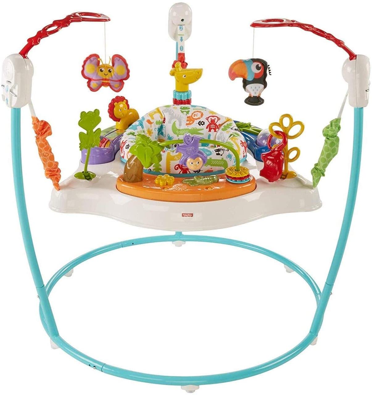 

Ходунки-прыгунки Фишер-Прайс Fisher-Price Animal Activity Jumperoo