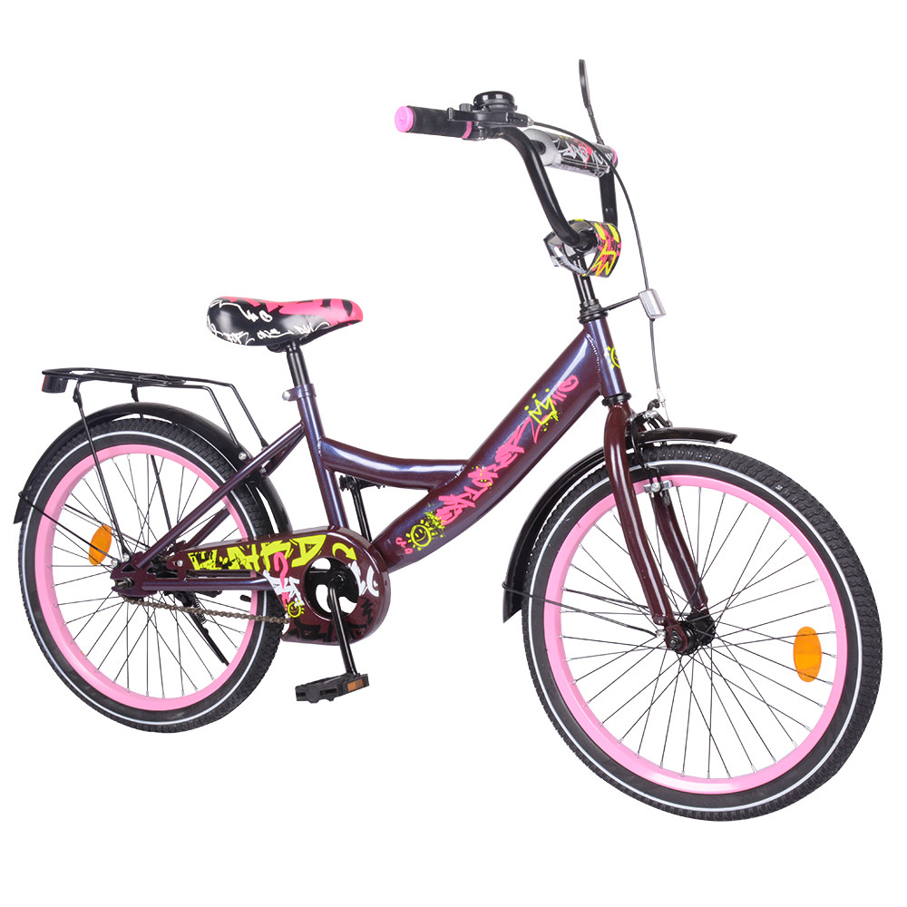 

Велосипед EXPLORER 20 T-220116 purple_pink