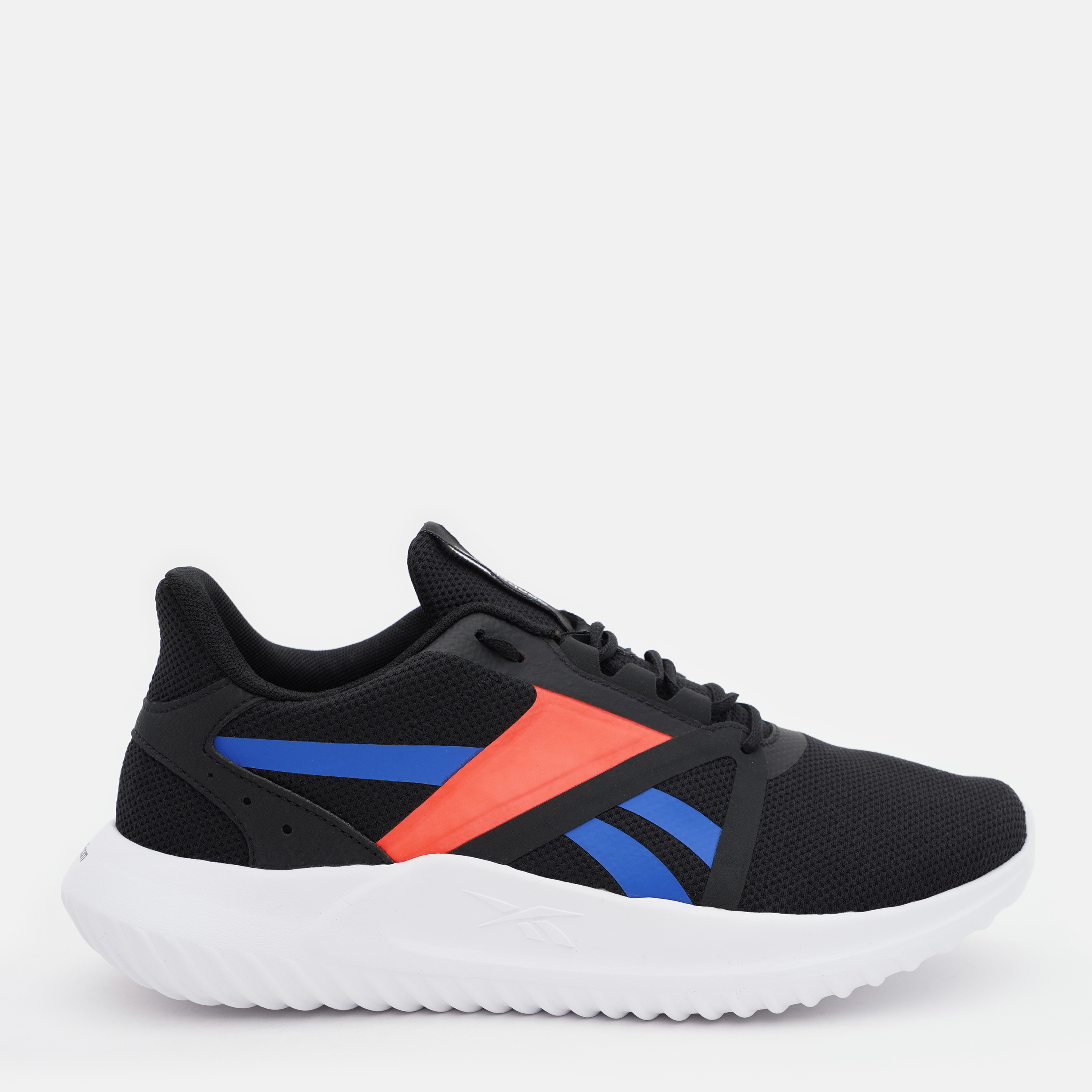 Акція на Чоловічі кросівки для бігу Reebok Energylux 3.0 FX1695 39 (7US) 25 см Чорний/Помаранчевий/Синій від Rozetka