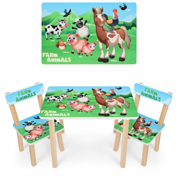 

Столик Bambi 501-93 Ферма (BAM000860)