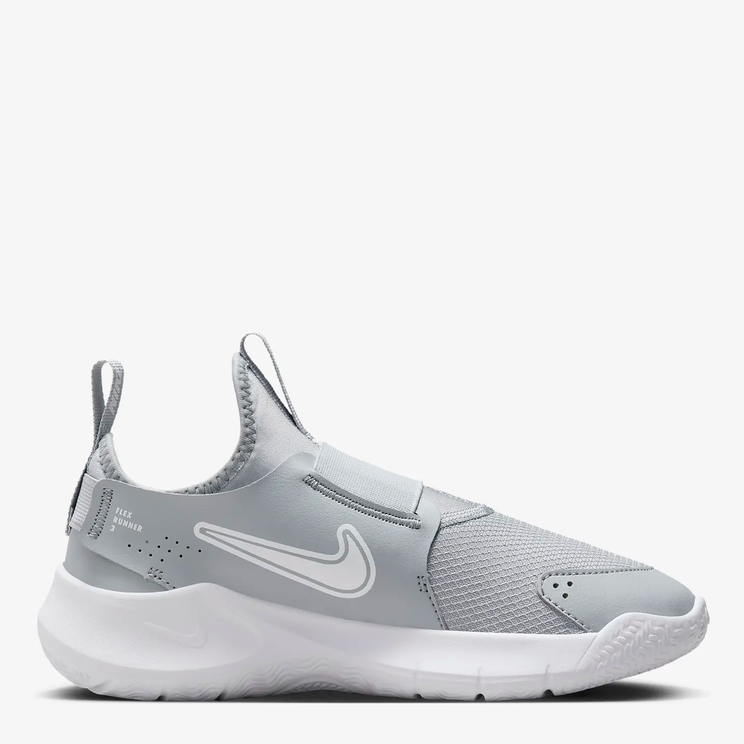 Акція на Дитячі кросівки для хлопчика Nike Flex Runner 3 FN1294-001 34 (2.5Y) Сірі від Rozetka