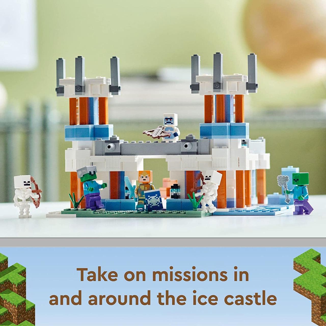 Конструктор Лего Майнкрафт Ледяной Замок Lego Minecraft The Ice Castle  21186 – фото, отзывы, характеристики в интернет-магазине ROZETKA от  продавца: ActionToyStore | Купить в Украине: Киеве, Харькове, Днепре,  Одессе, Запорожье, Львове