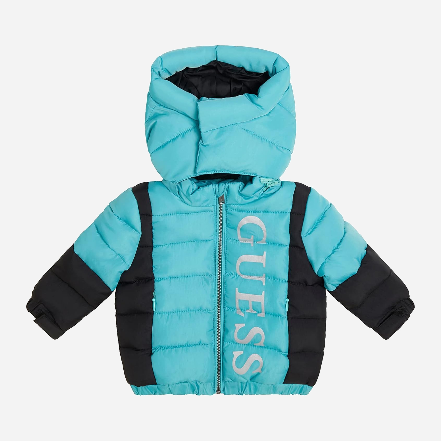 Акція на Дитяча демісезонна куртка для хлопчика Guess 852549037 98 см Зелена від Rozetka
