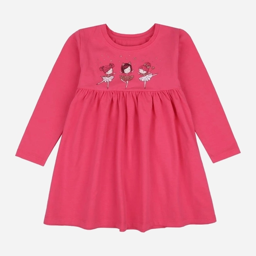 Акція на Дитяче плаття для дівчинки Flamingo 100-417 116 см Корелове від Rozetka