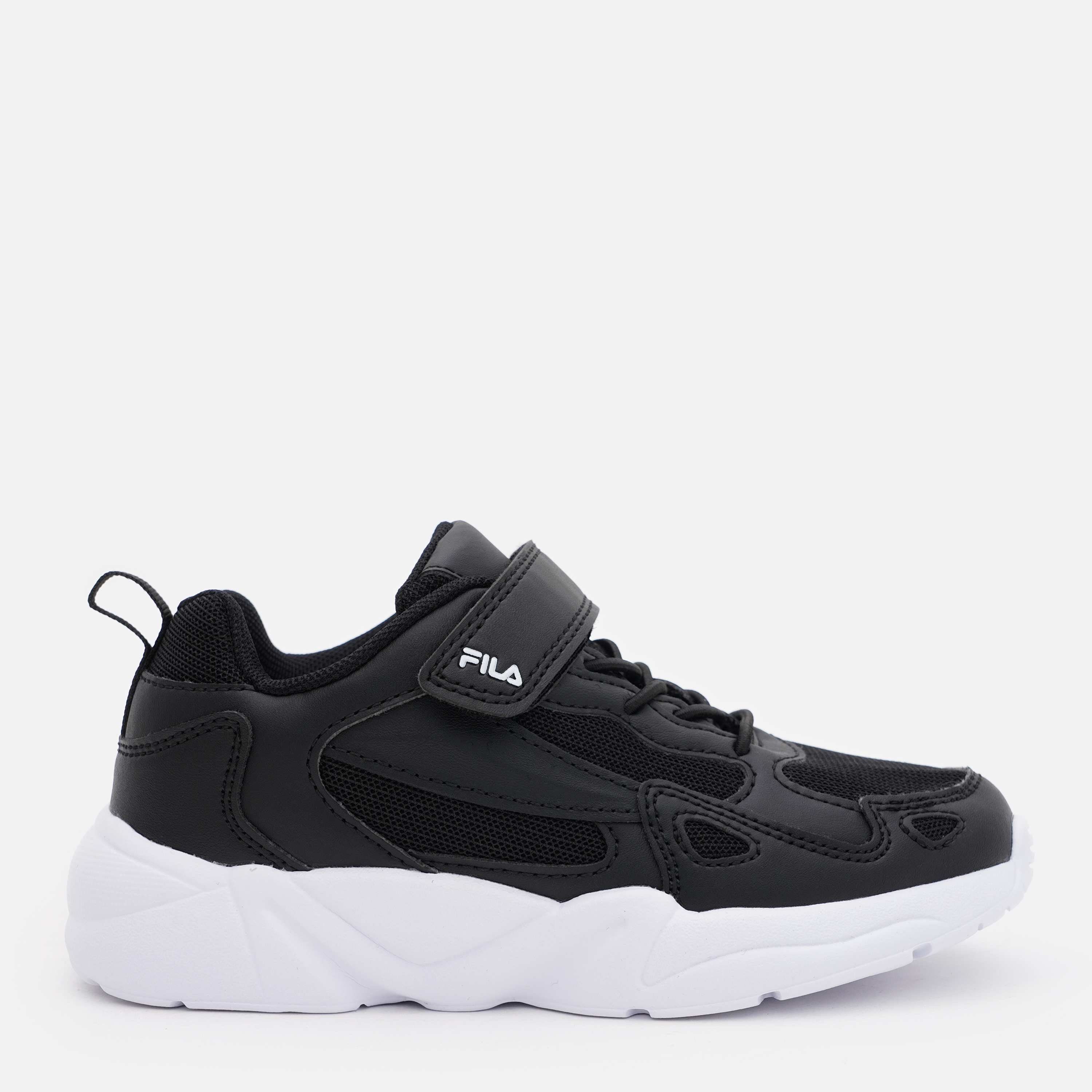 Акція на Дитячі кросівки для хлопчика Fila Ventosa Velcro FFK0121-80010 30 Чорні від Rozetka