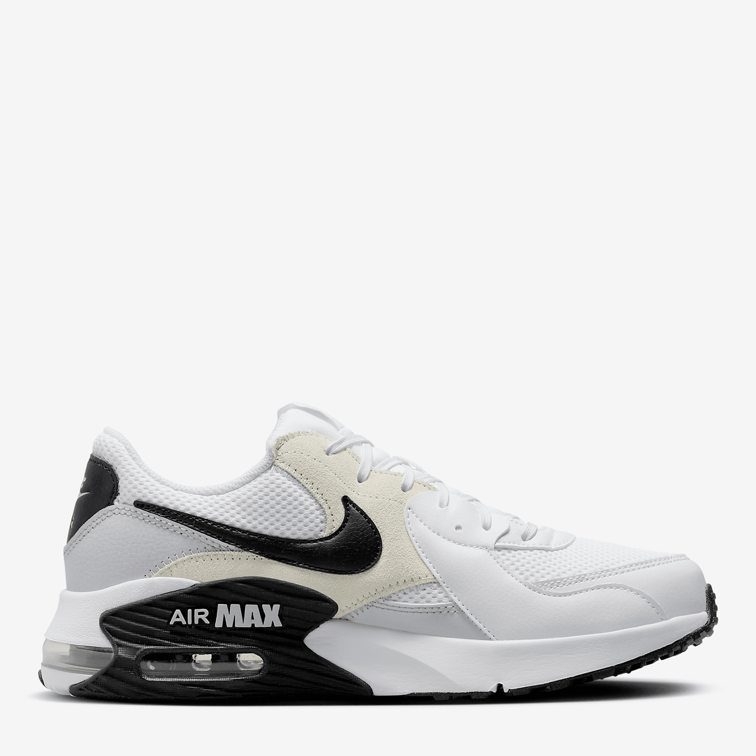 Акція на Чоловічі кросівки Nike Air Max Excee FN7304-100 46 (12US) 30 см Білі від Rozetka