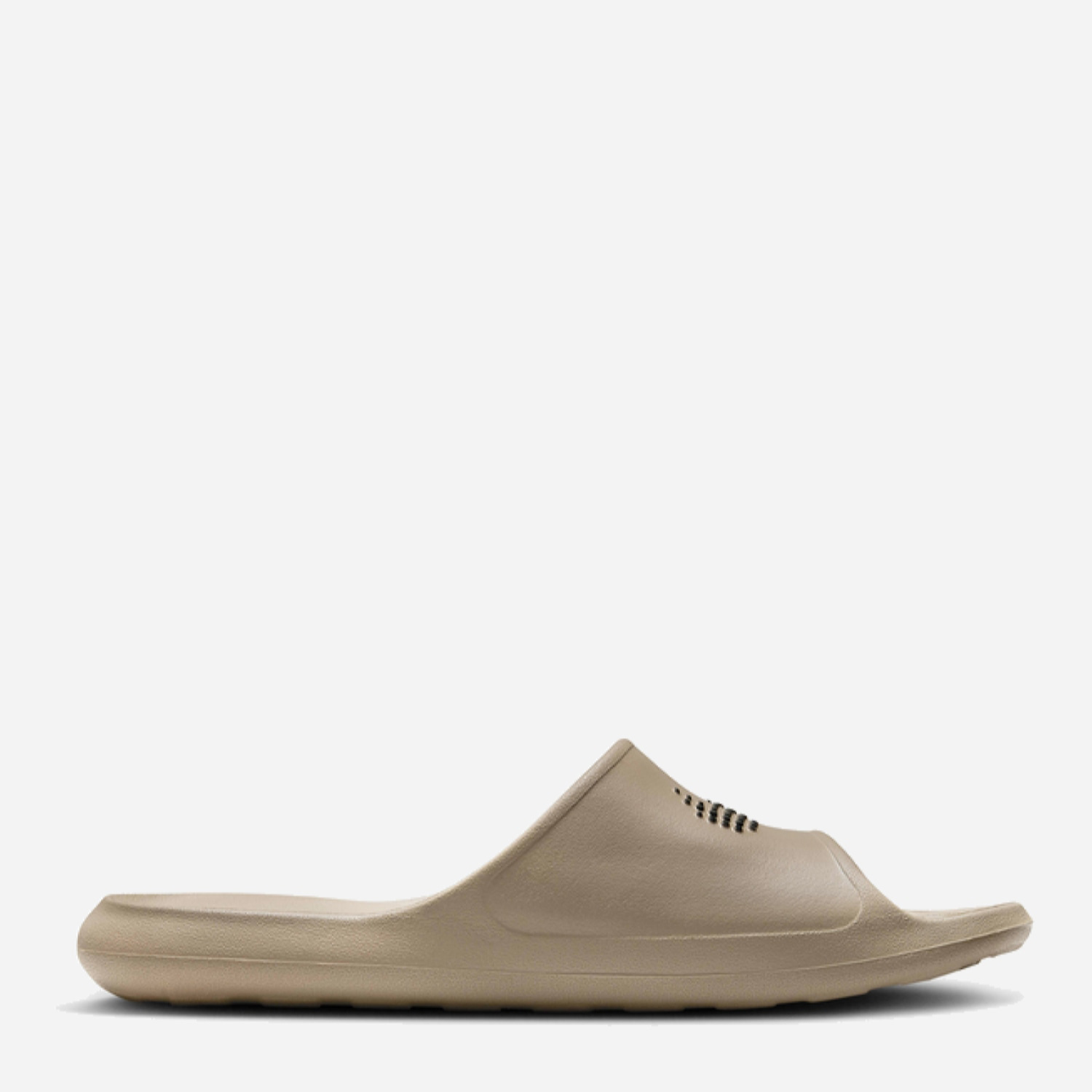 Акція на Чоловічі шльопанці для пляжу Nike Victori One Shower Slide CZ5478-200 46 (12US) 30 см Золотисті від Rozetka